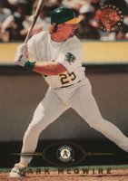 1995 Stadium Club #289 Mark McGwire Baseball Card