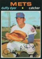 1971 Topps #136 Duffy Dyer Baseball Card