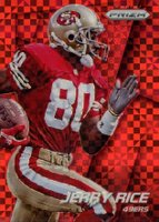 2014 Panini Prizm #4 Jerry Rice Red Power Prizm Football Card