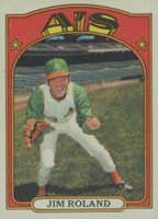 1972 Topps #464 Jim Roland Baseball Card
