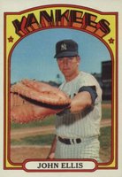 1972 Topps #47 John Ellis Baseball Card
