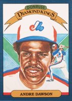 1986 Leaf #25 Andre Dawson Diamond Kings Baseball Card