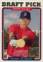 2005 Topps Updates & Highlights #UH317 Jacoby Ellsbury Baseball Card