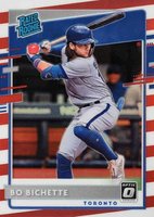 2020 Panini Donruss Optic #37 Bo Bichette Liberty Choice Baseball Card