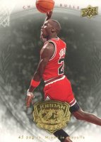 2009 Upper Deck Jordan Legacy Gold #58 Michael Jordan Basketball Card