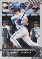 2022 Topps X Juan Soto #18 Bobby Witt Jr. Silver Baseball Card