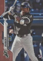 2020 Topps #392 Luis Robert Mother's Day Pink Baseball Card