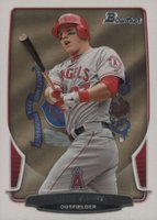 2013 Bowman #121 Mike Trout Hometown Baseball Card