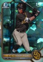 2022 Bowman Chrome Sapphire Edition Prospects #BCP178 Yendry Rojas Aqua Baseball Card