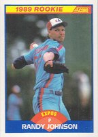 1989 Score #645 Randy Johnson Baseball Card