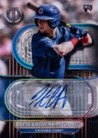 2024 Topps Tribute Tribute Autographs #TAPC Pete Crow-Armstrong Baseball Card