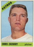 1966 Topps #313 Chris Zachary Baseball Card