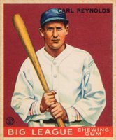 1933 Goudey #120 Carl Reynolds Baseball Card