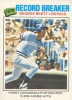 1977 O-Pee-Chee #261 George Brett Record Breaker Baseball Card