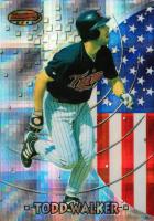 1997 Bowman's Best International #BBI12 Todd Walker Atomic Refractor Baseball Card