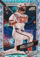 2024 Topps Chrome Cosmic #7 Jackson Holliday Nucleus Refractor Baseball Card