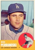 1963 Topps #403 Ron Perranoski Baseball Card