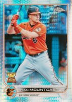 2022 Topps Chrome #109 Ryan Mountcastle Prism Refractor Baseball Card