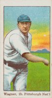 1915 American Caramel # Honus Wagner Throwing Baseball Card