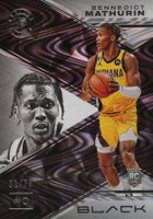 2022 Panini Black #72 Bennedict Mathurin Silver Basketball Card