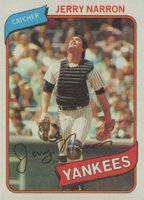 1980 Topps #16 Jerry Narron Baseball Card
