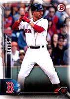 2016 Bowman #13 Mookie Betts Baseball Card