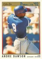 1992 O-Pee-Chee Premier #45 Andre Dawson Baseball Card