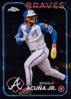 2024 Topps Chrome Sapphire #1 Ronald Acuna Jr. Black Baseball Card