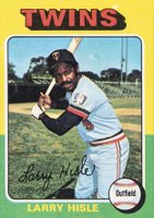1975 Topps Mini #526 Larry Hisle Baseball Card