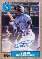 2022 Topps Industry Conference Autographs #JR Julio Rodriguez Autographs Baseball Card