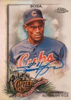 2022 Topps Allen & Ginter Chrome Autographs #SS Sammy Sosa Baseball Card