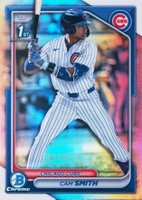 2024 Bowman Draft #BDC67 Cam Smith Chrome-Refractor Baseball Card