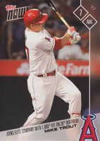 2017 Topps Now  #456 Mike Trout Baseball Card