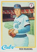 1978 Topps #50 Rick Reuschel Baseball Card