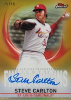 2019 Finest Finest Origins Autograph #SC Steve Carlton Gold Refractor Baseball Card