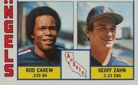1984 Topps #276 Angels Batting & Pitching Leaders Baseball Card