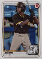 2020 Bowman Paper Prospects #BP62 CJ Abrams Baseball Card