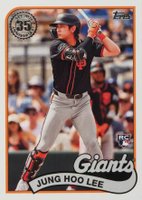 2024 Topps 1989 Topps Baseball #89B2-40 Jung Hoo Lee Series 2 Baseball Card