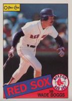 1985 O-Pee-Chee #350 Wade Boggs Baseball Card