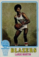 1973 Topps #89 Larue Martin Basketball Card