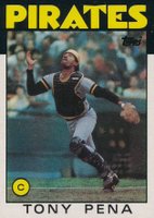1986 Topps #260 Tony Pena Baseball Card