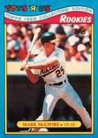 1988 Toys R' Us Rookies #19 Mark McGwire Baseball Card