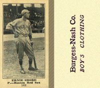 1916 Burgess-Nash Co. #162 Ernie Shore Baseball Card