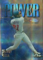 1997 Finest #168 Sammy Sosa Refractor Baseball Card