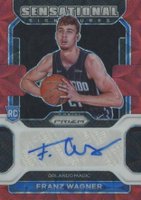 2021 Panini Prizm Sensational Signature #SSFRN Franz Wagner Choice Basketball Card