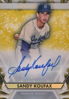 2019 Topps Diamond Icons Diamond Icons Autographs  #DIA-SK Sandy Koufax Gold 1/1 Baseball Card