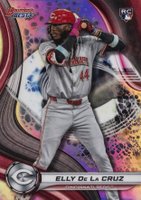2024 Bowman's Best #20 Elly de La Cruz Refractor Baseball Card