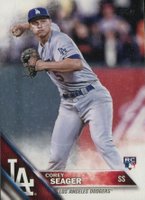 2016 Topps #85 Corey Seager Throwing Baseball Card