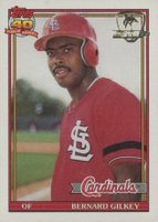 1991 Topps Desert Shield #126 Bernard Gilkey Baseball Card