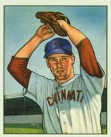 1950 Bowman #27 Herman Wehmeier Baseball Card